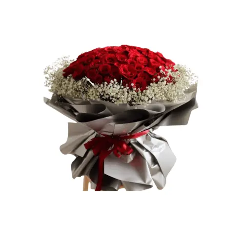 hand buket bunga timuran